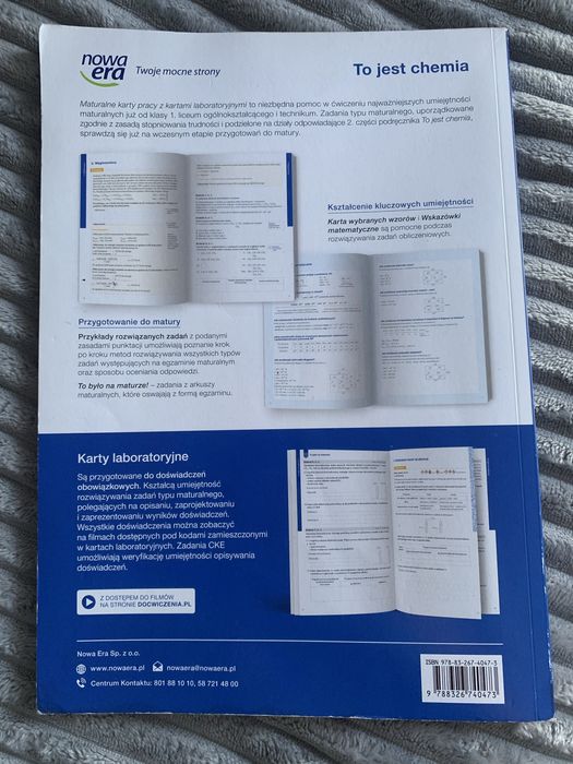 Maturalne karty pracy chemia 2 zakres rozszerzony