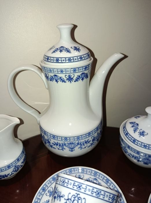 Śliczny stary serwis porcelana Kahla