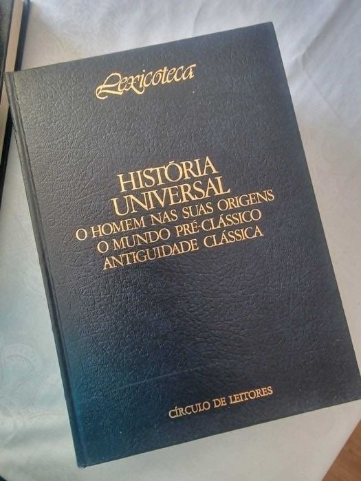 Lexicoteca - História Universal Vol. I II III IV - Atlas Histórico - Círculo de Leitores