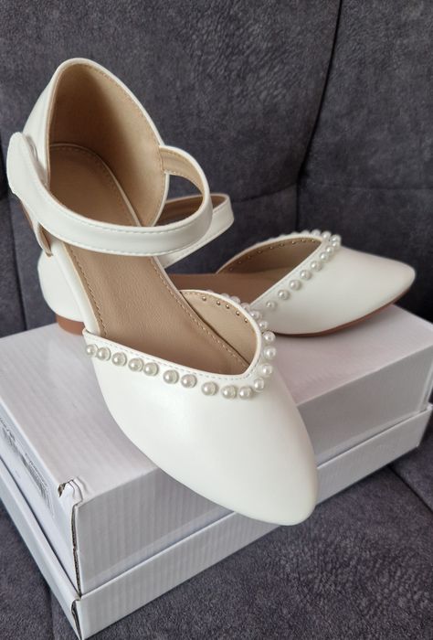 Buty komunijne wizytowe dla dziewczynki rozmiar 33