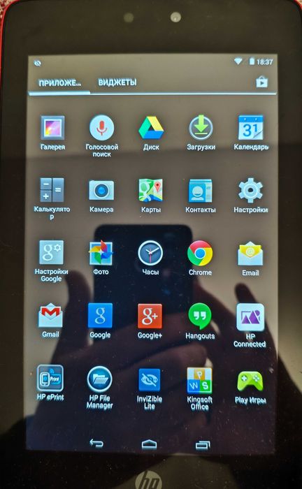 планшет HP Slate 7 HD