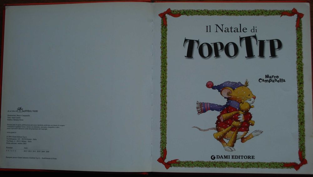 Il Natale di Topo Tip (em italiano)