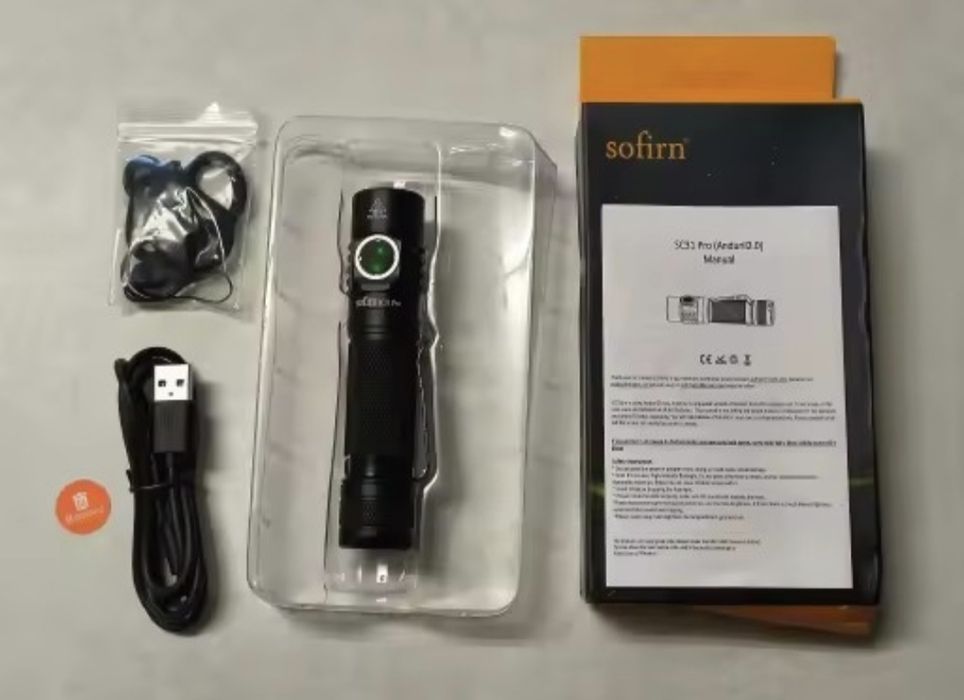 Фонарик Sofirn SC31 Pro 6500K.