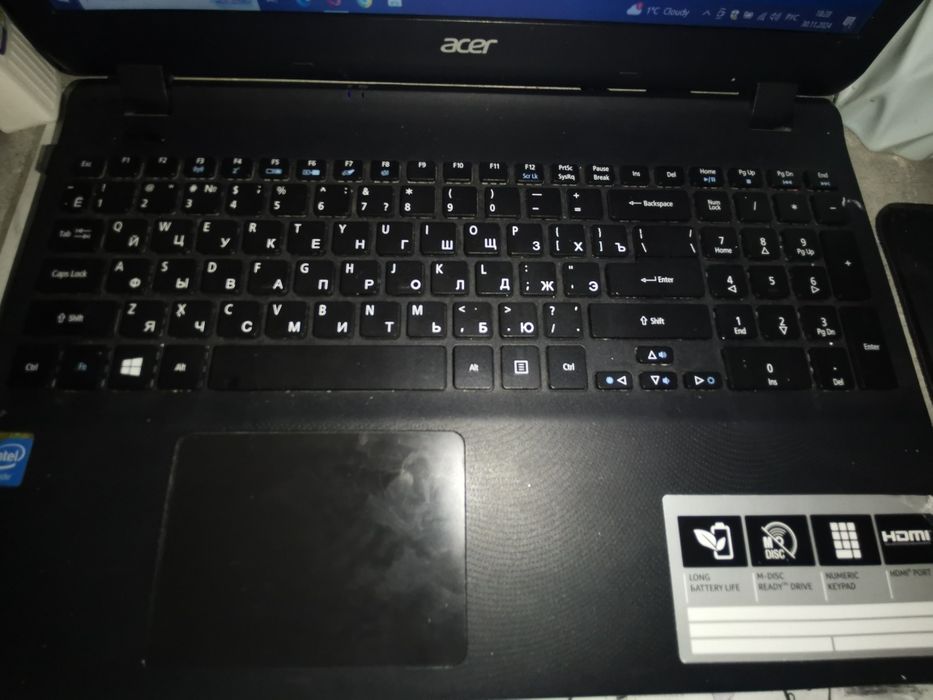 Робочий ноутбук Acer
