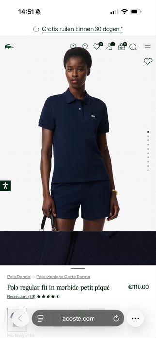Lacoste Classiques polo, 34 (XS)