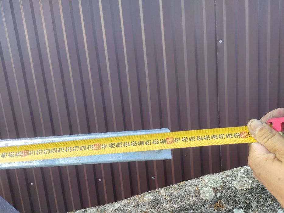 Brama przesuwna ocynk 4.5 m światła 147 cm wysoka