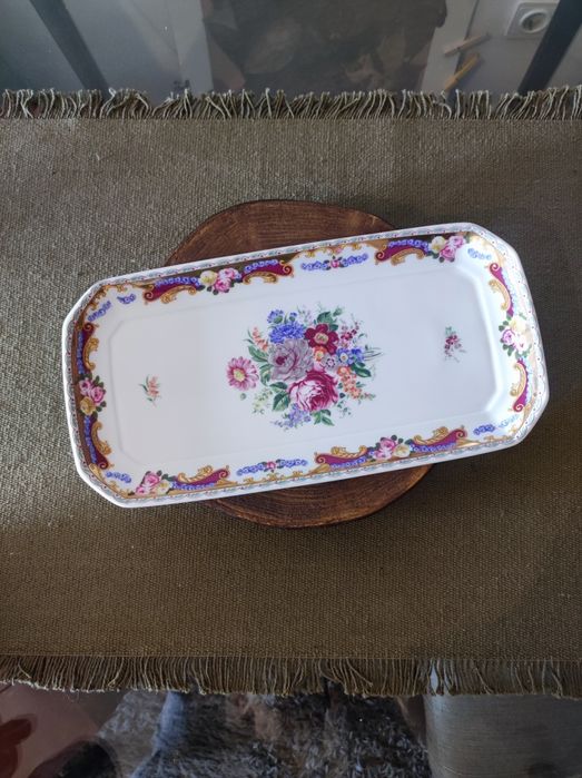 Travessa Porcelana T.Limoges Floral