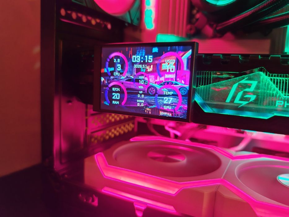 Komputer Intel Ultra 265K,  AMD RX 7800 XT , 1TB SSD NWME,  32GB DDR5 6000MHZ