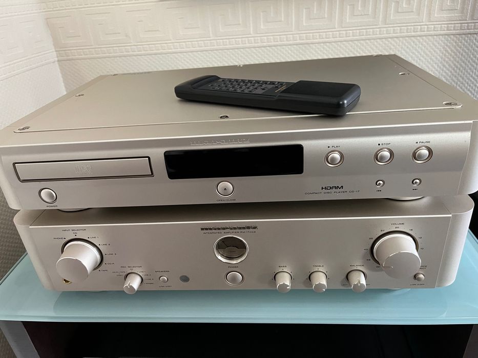 Комплект Marantz PM 17 mk II, Marantz CD 17