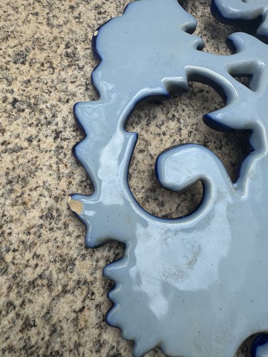 Prato decorativo vestal alcobaça.