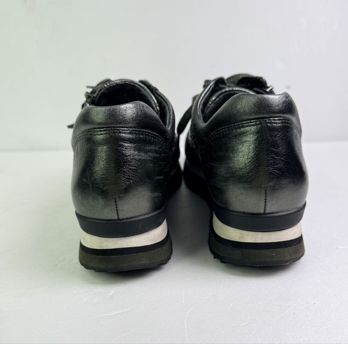 Sneakersy skórzane zielone Gabor r.40 styl casual komfortowe