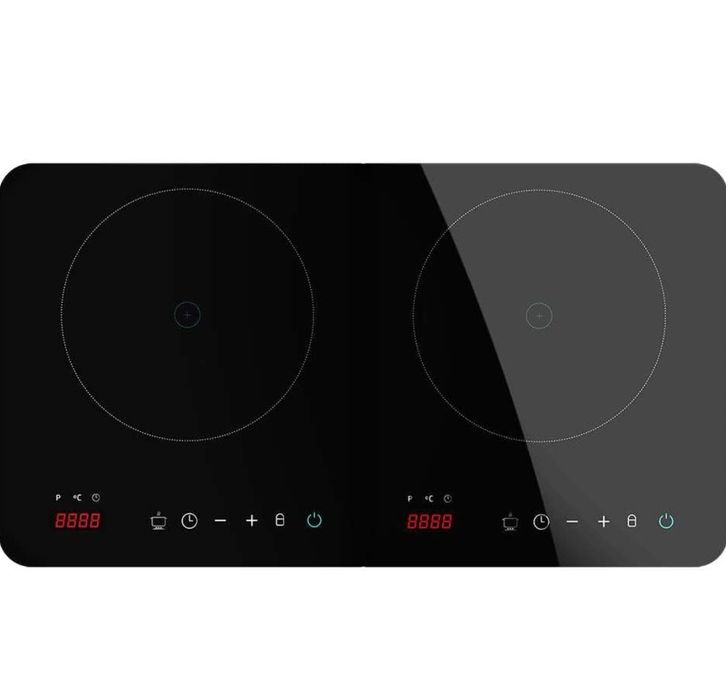 Placa de indução portátil de 2 fogos Full Magma duplo