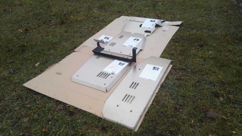 Osłona SILNIKA Osłony POD SILNIK Aluminiowe Hilux 2015+