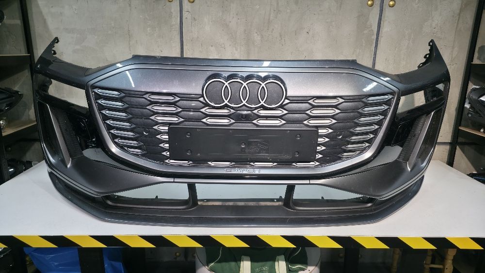Audi Q6 e-tron S line передній бампер 2024 2025 OEM Європа комплект в зборі! в наявності!