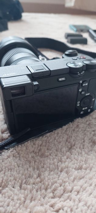 SONY A6700 + Sigma 18-50 2.8 karta, filtr, baterie, pokrowiec