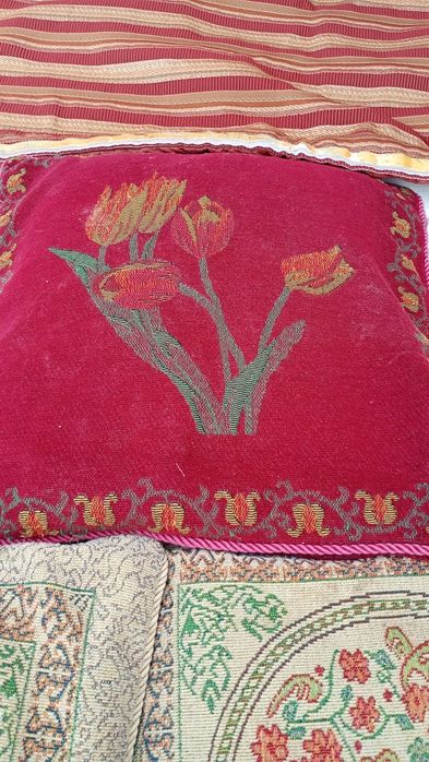 Poduszki PRL poszewki kilim