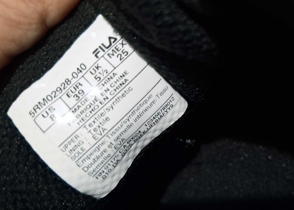 Tenis Running Mulher da marca Fila: Tam 39