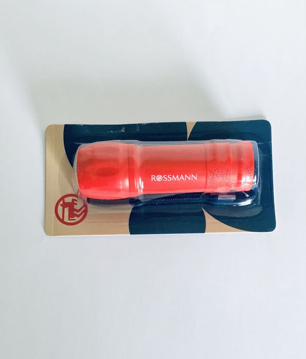 Rossmann latarka czerwona NOWA