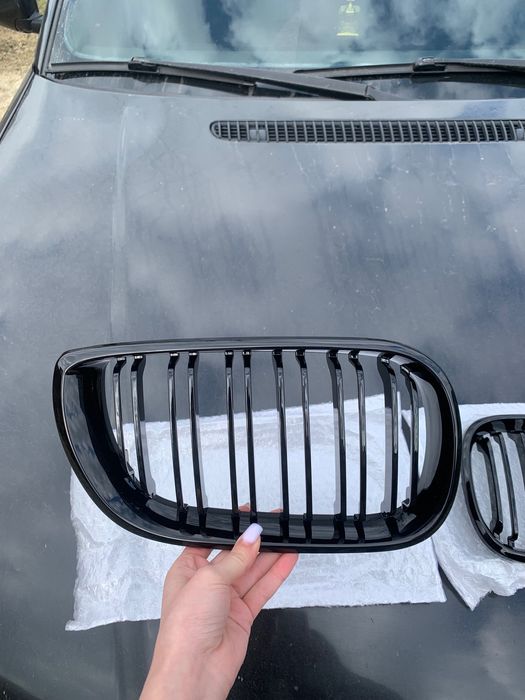 Решітка радіатора (ніздрі) для BMW E46 рестайлінг 2001-2005р.