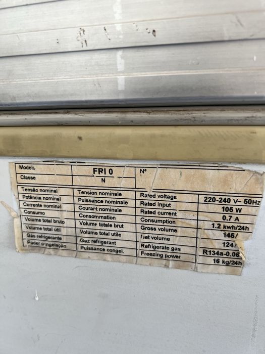 Arca Congeladora 145L