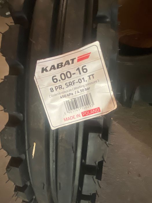 Opona kabat 6.00-16 8PR