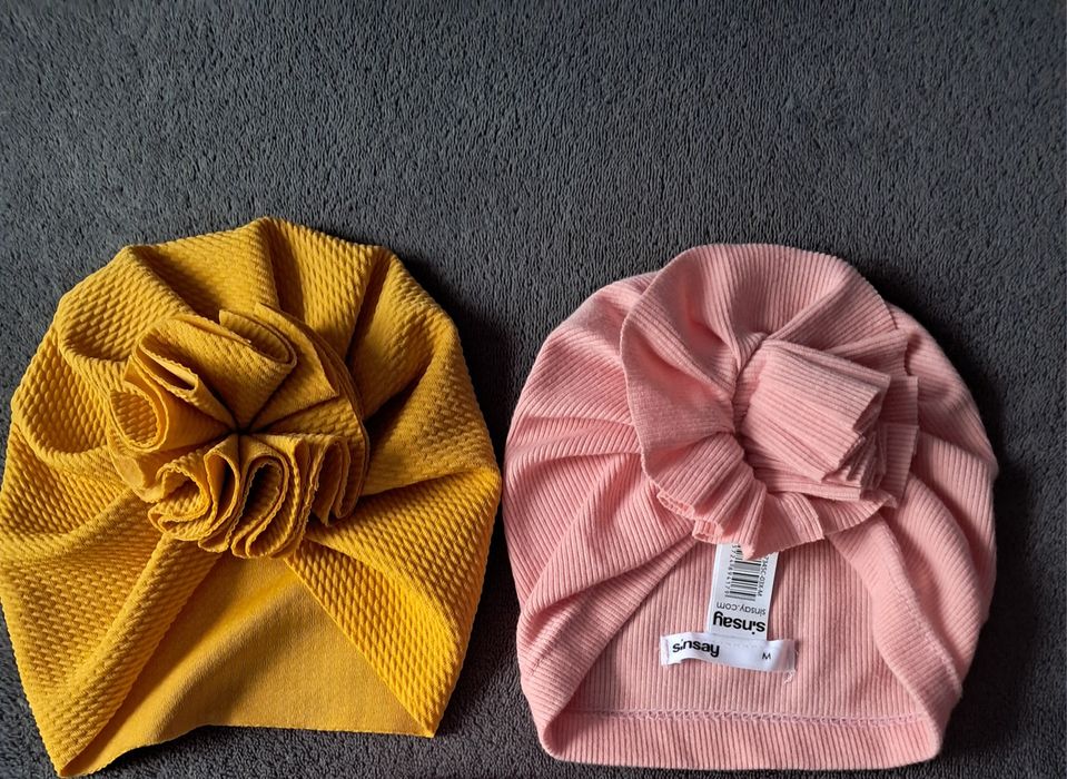 Czapeczki dla dziewczynki