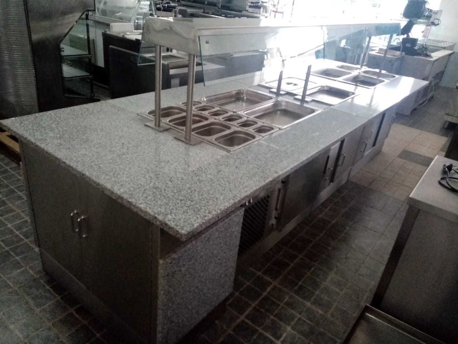 ACM1407 - Self service com 2 zonas de quentes e 1 zona frio - Usado