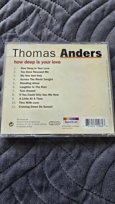 Thomas Anders unikatowe Cd