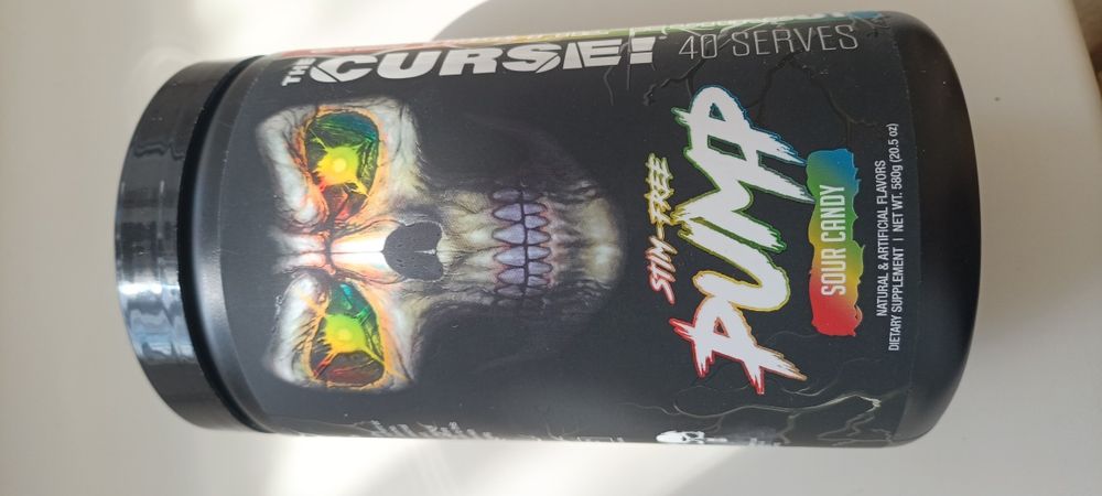 Предтрен The Curse (JNX Sports) — смак Sour Candy (Кисла цукерка), 40 порцій