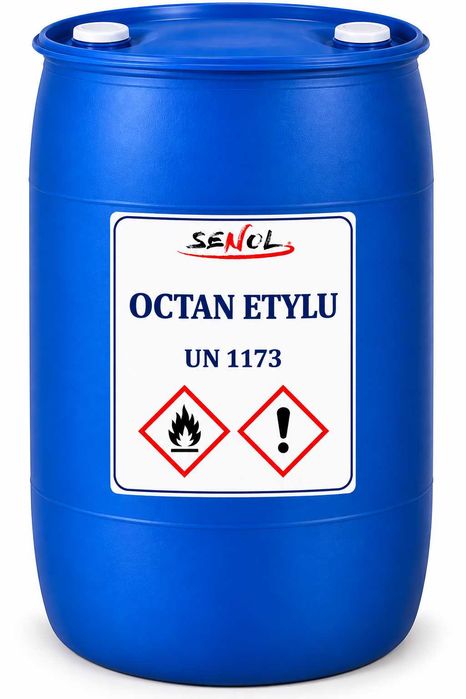 octan etylu - beczka 200 L - 1540 zł netto z transportem (dostępny mauzer 1000 L)