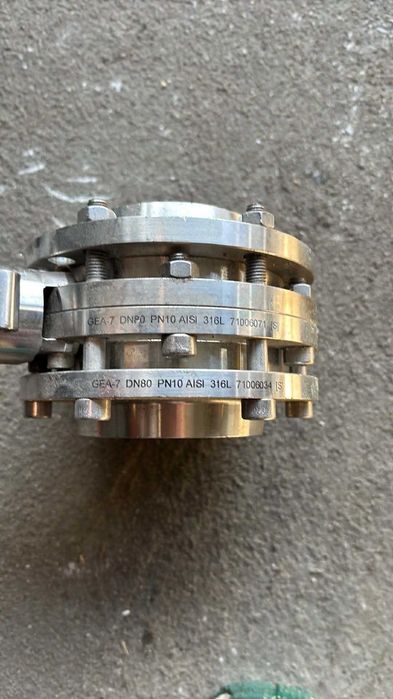 Zawór Motylkowy/Butterfly Valve DN 80