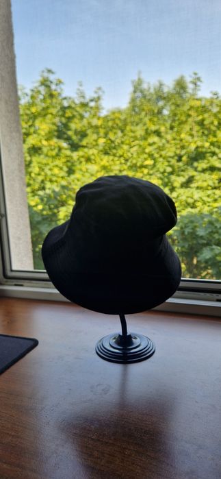 Kapelusz Bucket Hat KING – czarny, haftowane logo