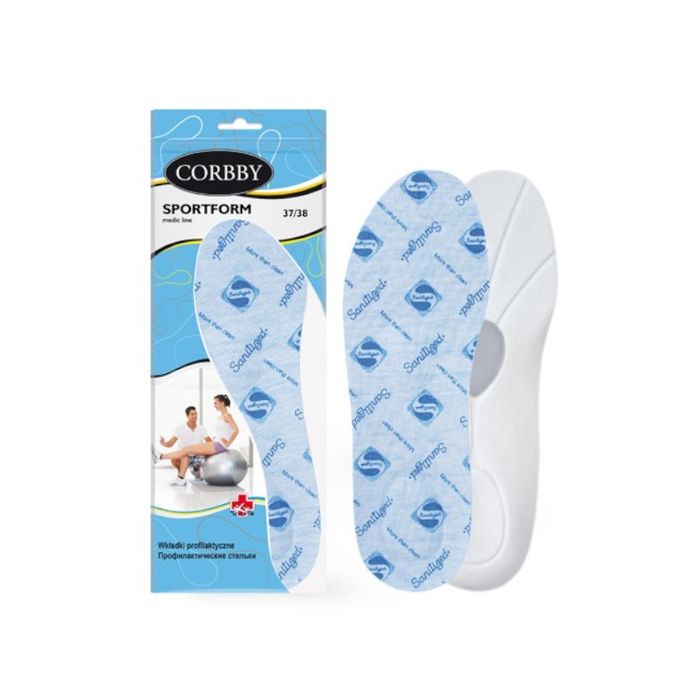 r. 35/36 - profilowane wkładki do butów sportowych corbby