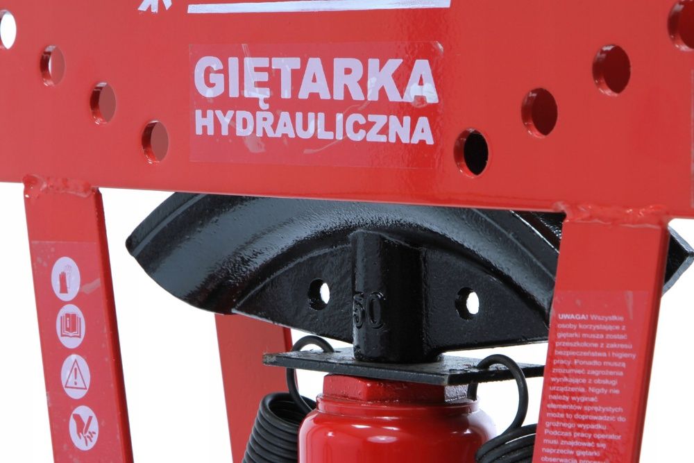 GIĘTARKA DO RUR 16 TON 8 profili kamieni