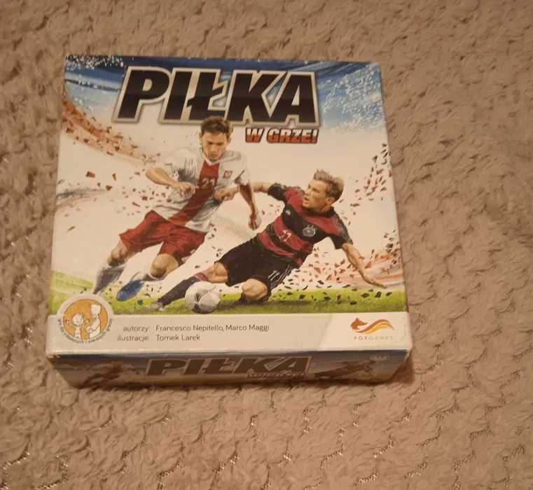 "Piłka w grze" gra planszowa w pudełku