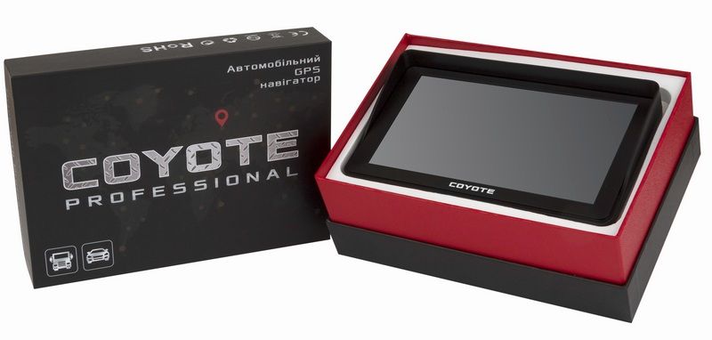 GPS навігатор COYOTE 780 Delivery Star 7 дюймів 256mb/16Gb Карти 2025р