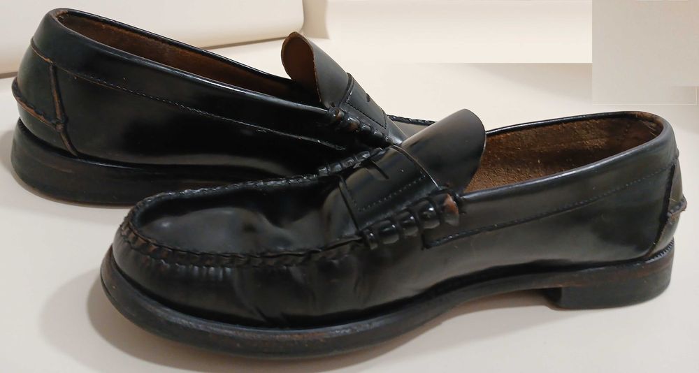 Mocassins clássicos SEBAGO nº 42 como NOVOS— menos de metade do preço!