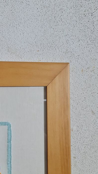 Quadro com bordado mao64752271887490123