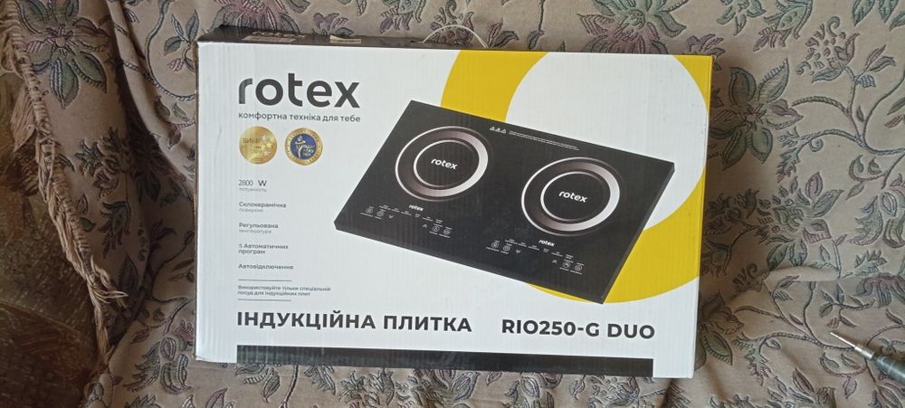 Индукционная плита Rotex
