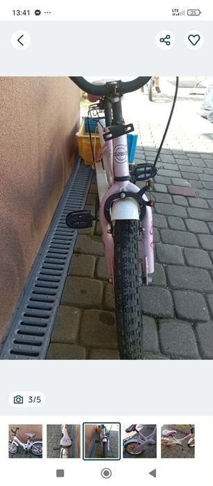 Rower dla dziewczynki