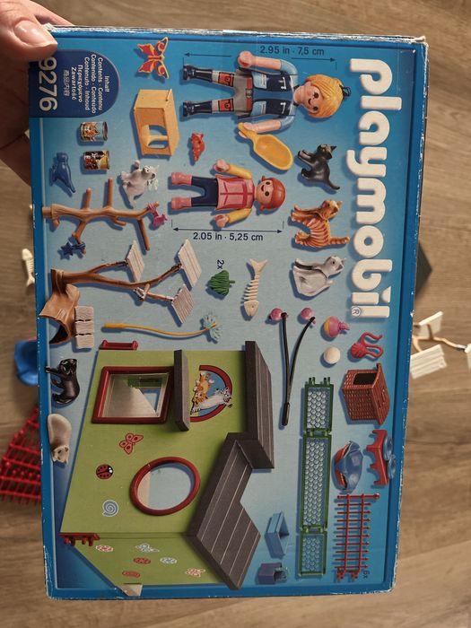Klocki playmobil zestaw z kotkami