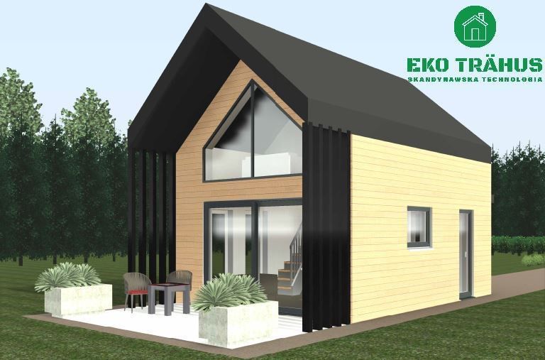 Domek drewniany letniskowy na zgłoszenie stodoła