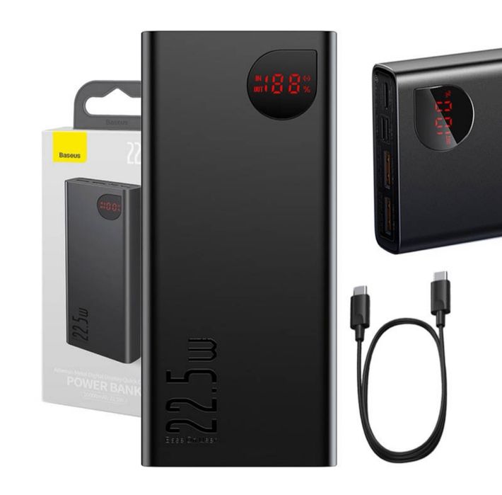 Powerbank Baseus 20'000 szybkie ładowanie
