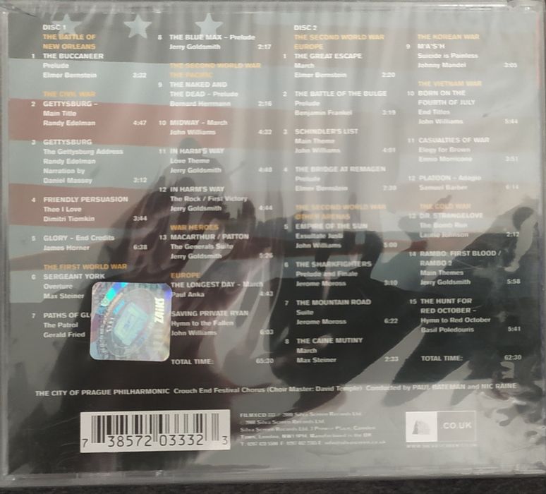 Hollywood Goes to war 2CD HDCD Dolby Surround