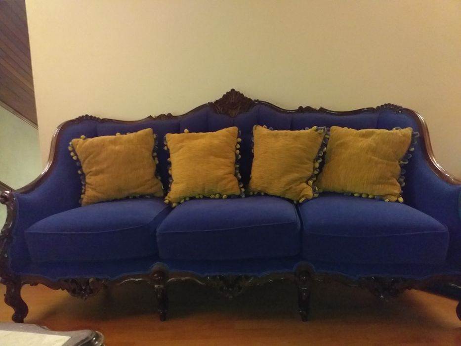 Terno rústico em madeira maciça