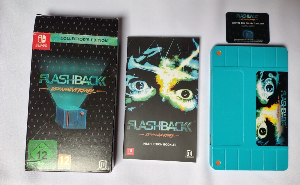 Tylko opakowanie Flasback 25th Anniversary Steelbook Nintendo Switch