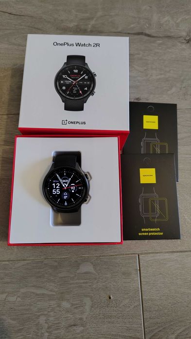 OnePlus Watch 2R prawie nowy, gwarancja + szkło na ekran