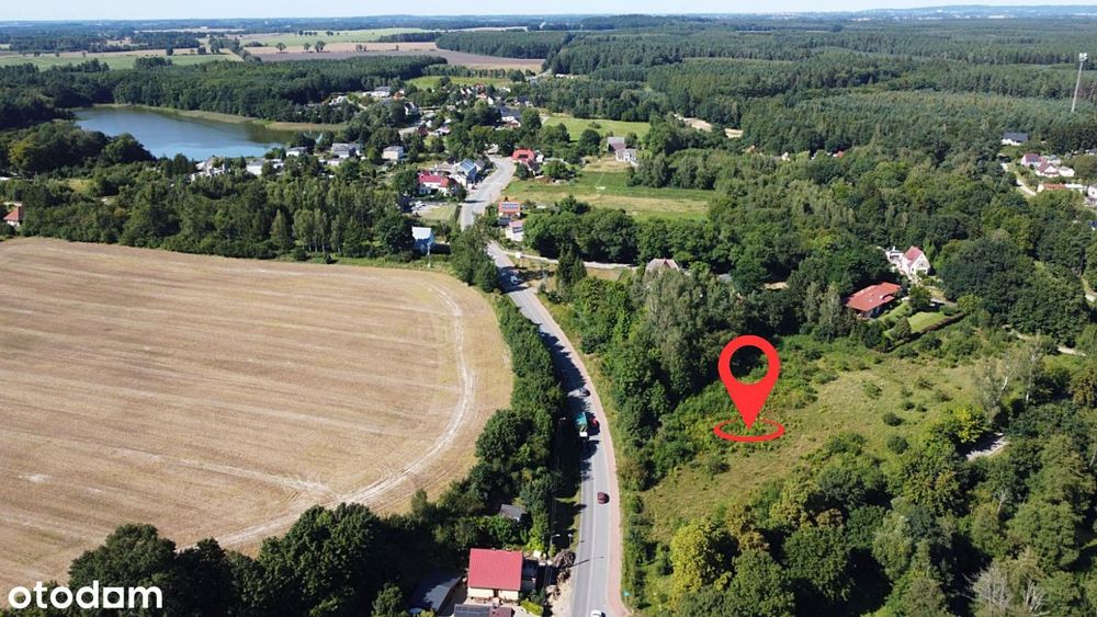 Pod dom, nad rzeką, na wzniesieniu, BLISKO WĘZŁA S11