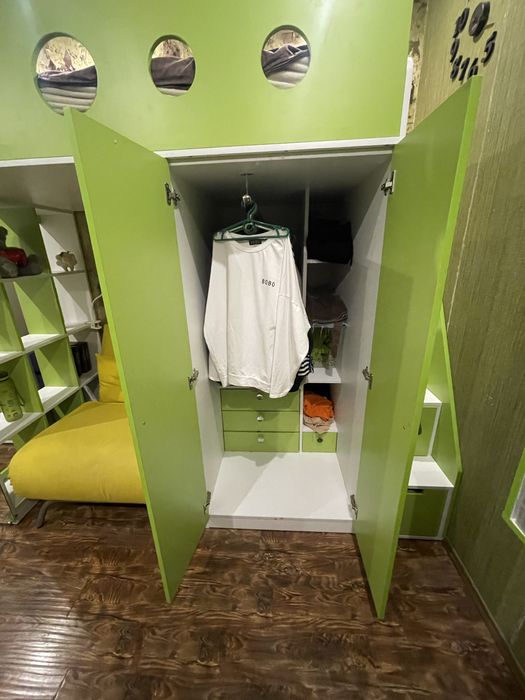 Кровать «на втором этаже»