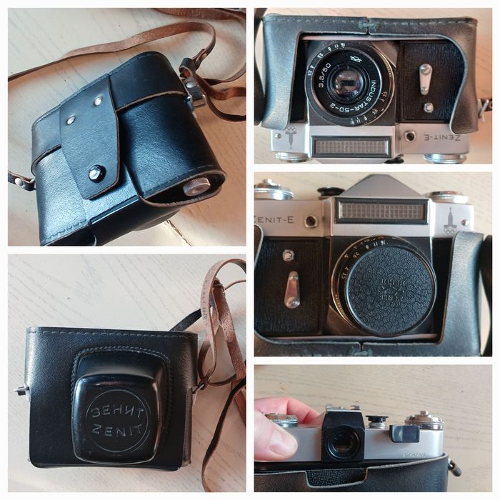 ФотоаппаратЗенит-Е(в подарок "ломо")